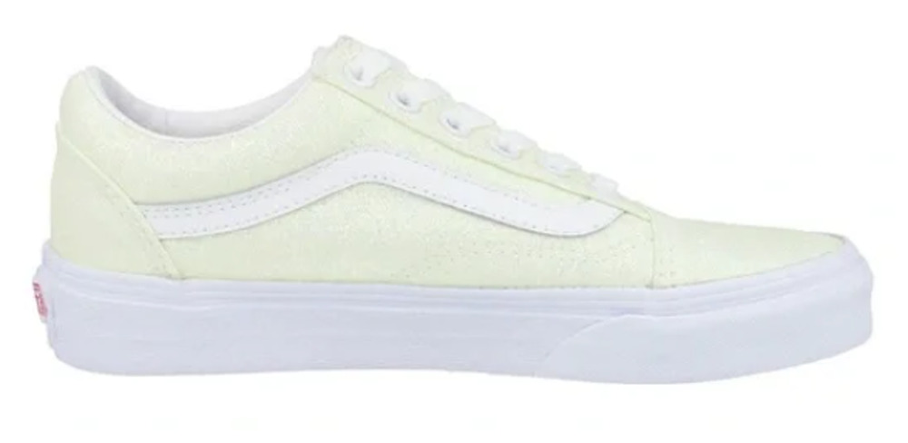 Vans Old Skool UV Pink Glitter Shoes VN0A3WKT3UA1 Men's 4.5 Women's 6